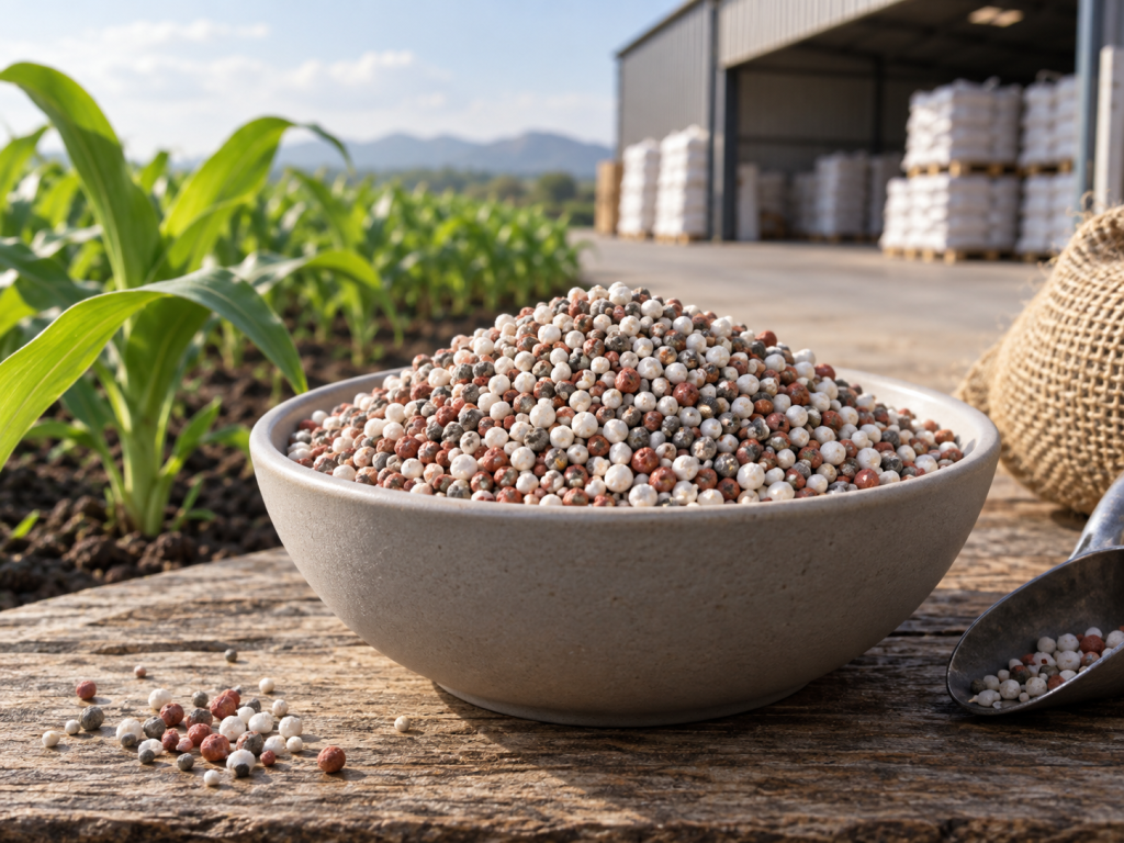 NPK Fertilizer illustrative image