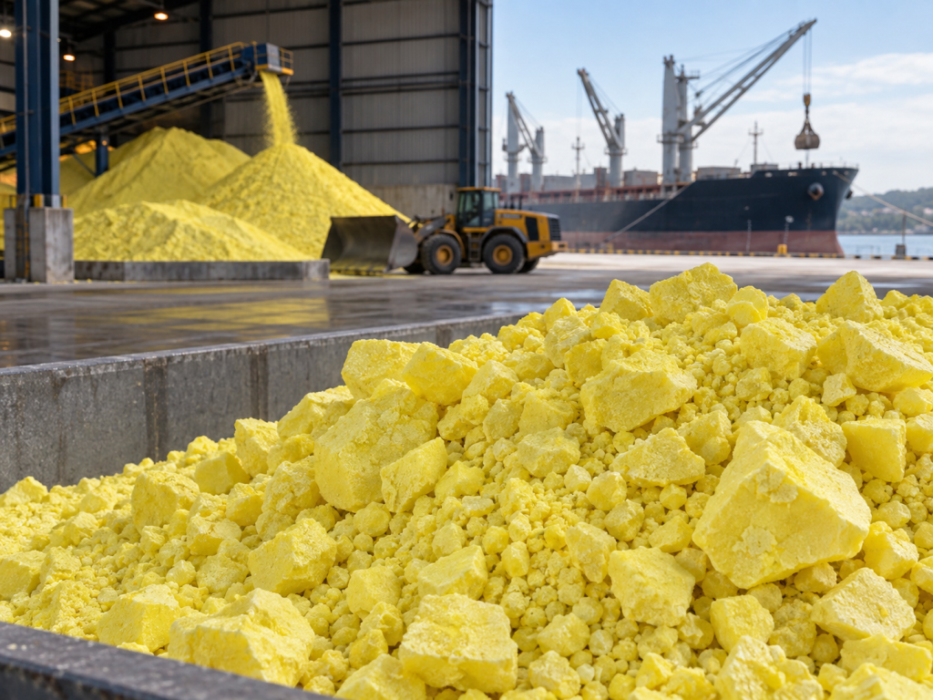 Sulfur Granules – Sulphur Lumps illustrative image